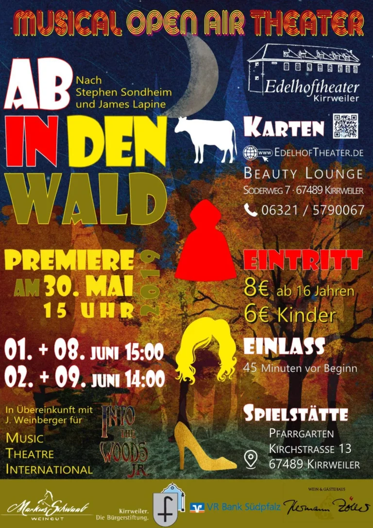 Plakat Ab in den Wald Plakat „Ab in den Wald“, 2019