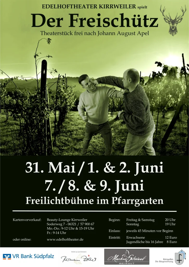 Plakat „Der Freischütz“, 2019