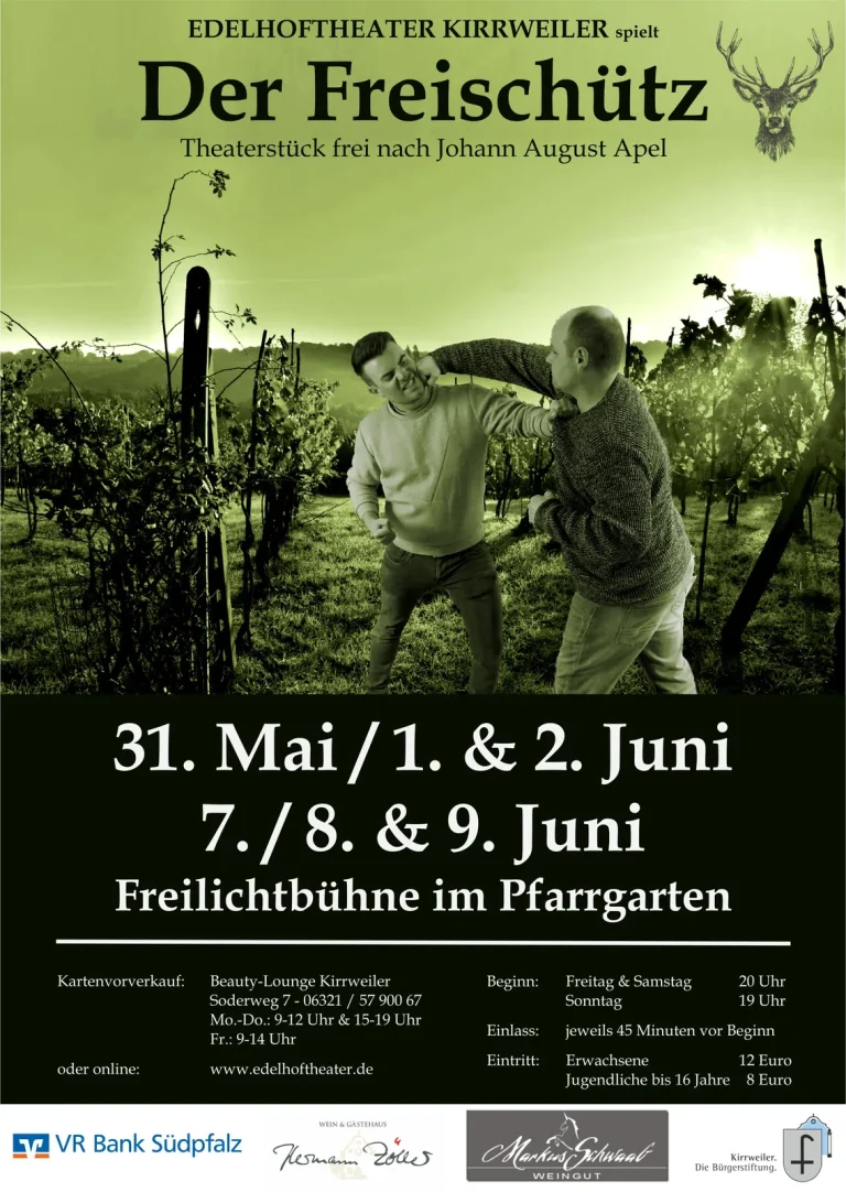 Plakat Der Freischütz Plakat „Der Freischütz“, 2019