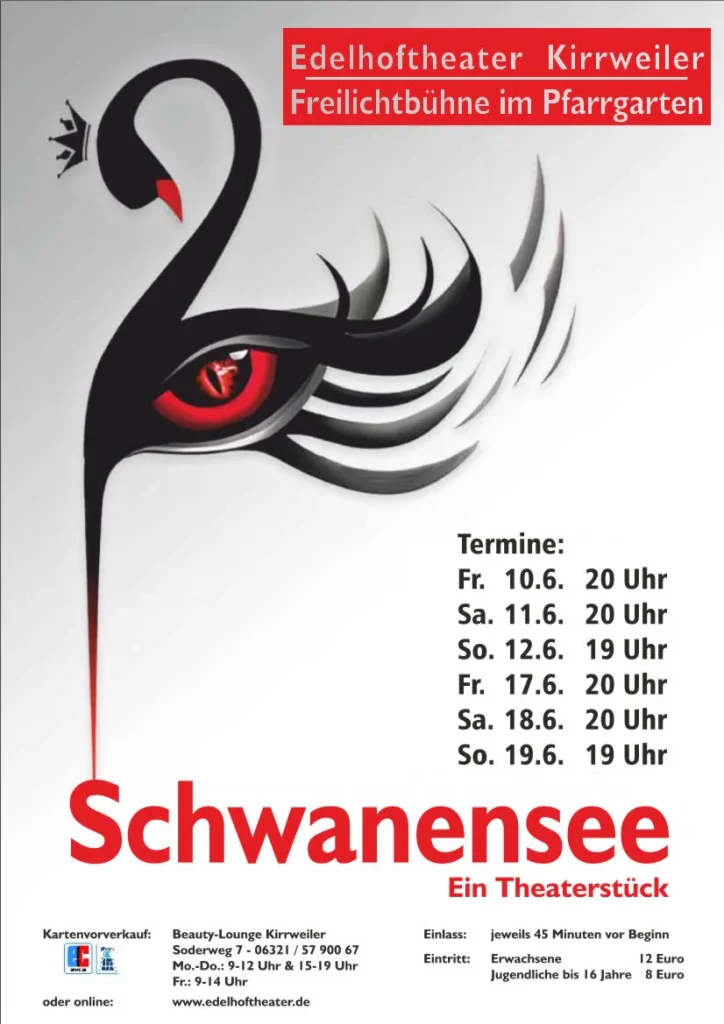 Plakat „Schwanensee“, 2022