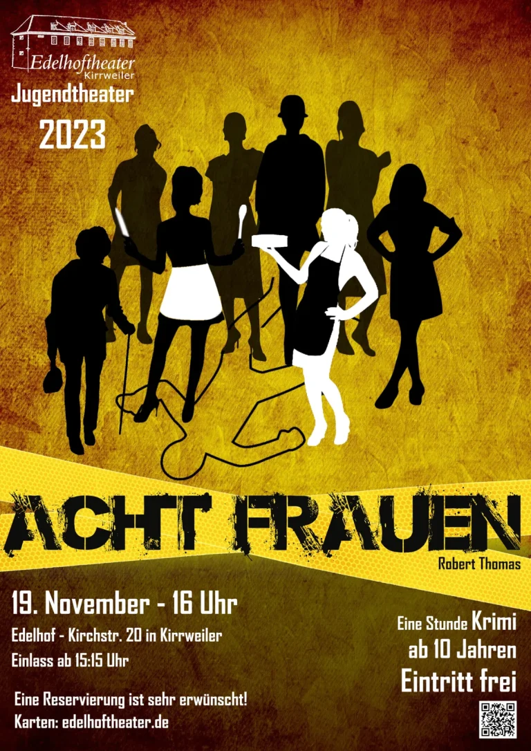 Plakat Acht Frauen Plakat „Acht Frauen“, 2023
